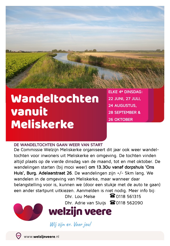 2021 Wandeltochten Meliskerke