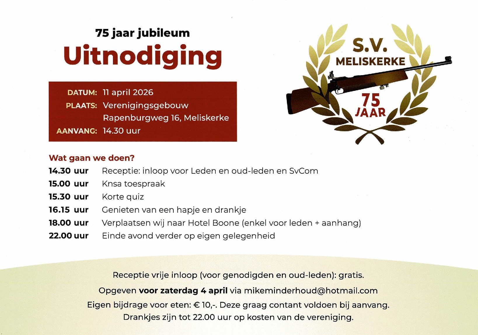 75 jaar schietvereniging