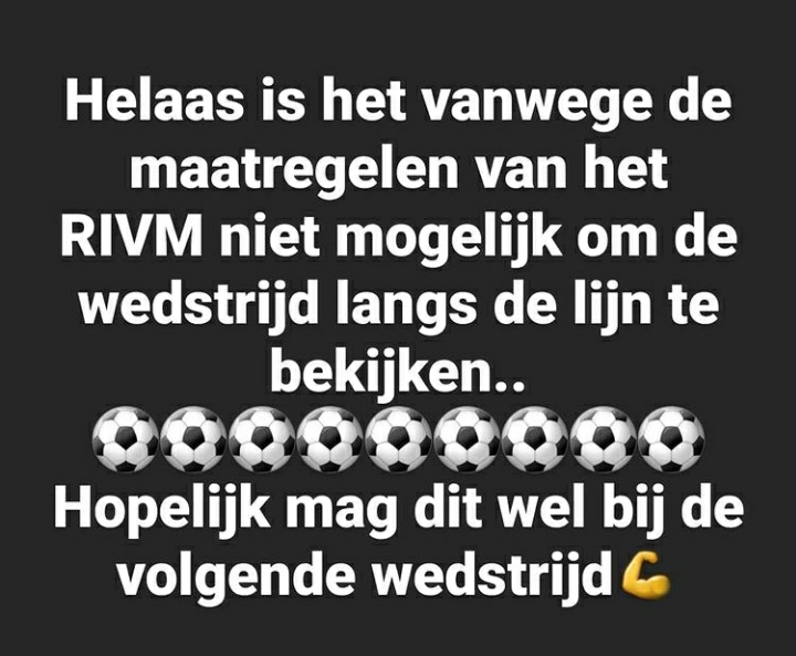 Afstand voetbaltoernooi