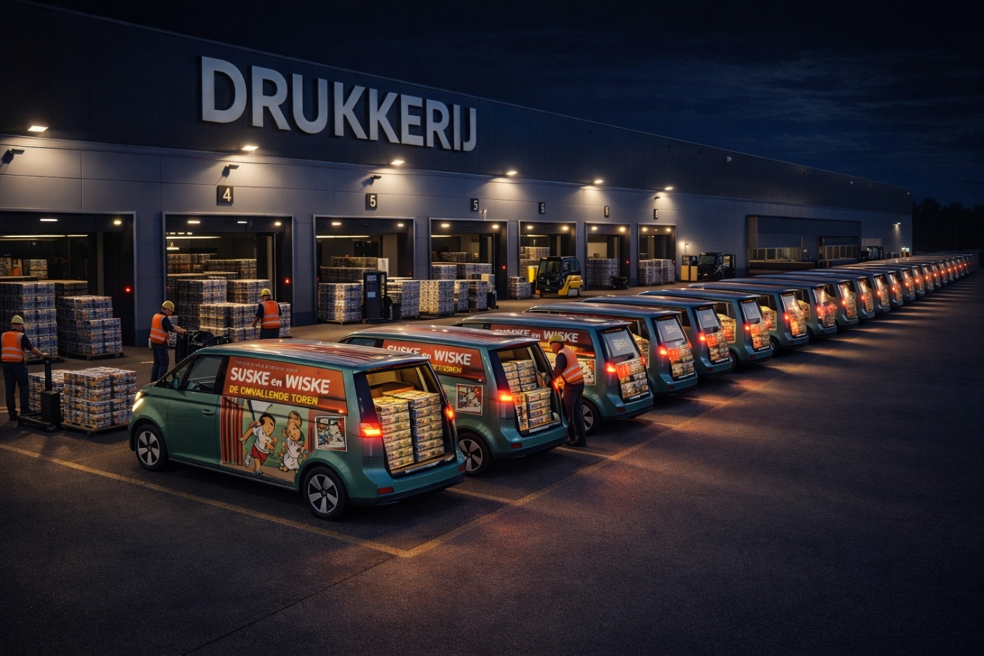 Suske en Wiske Distributie