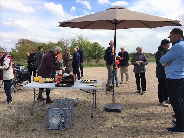 Pauzestop fietstocht